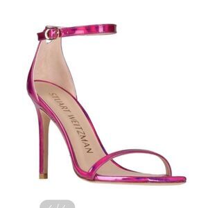 Stuart Weitzman Pink Nudist 100mm heels